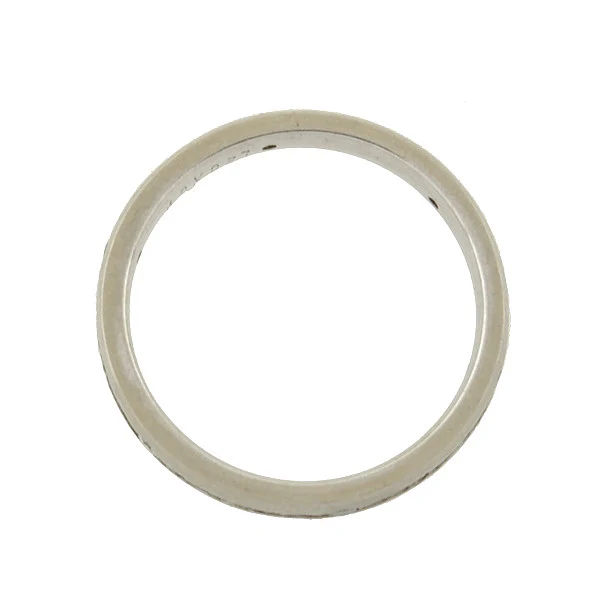 LEGACY Estate 18kt Inlaid Diamond Eternity Band - Image 4