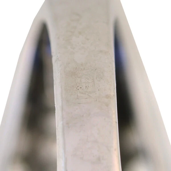 Late Art Deco French Platinum 4.30ct Natural Ceylon Sapphire Diamond Ring - Image 6