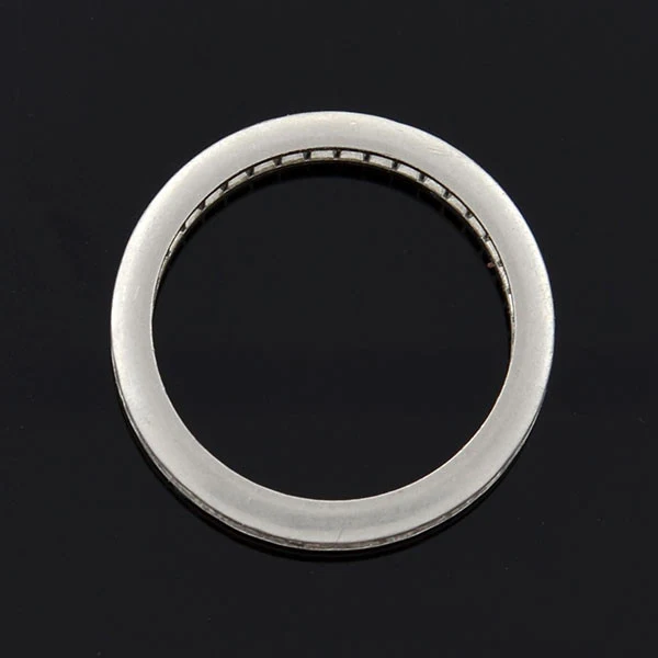 Art Deco Platinum Diamond Eternity Band - Image 4