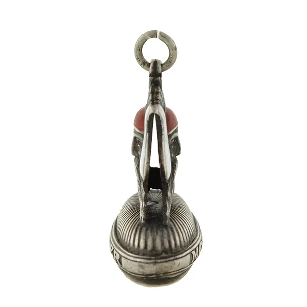 Late Victorian Sterling & Enamel "M.O.V.P.E.R." Freemasonry Fob - Image 2