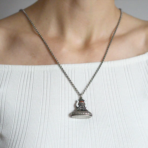 Late Victorian Sterling & Enamel "M.O.V.P.E.R." Freemasonry Fob - Image 6