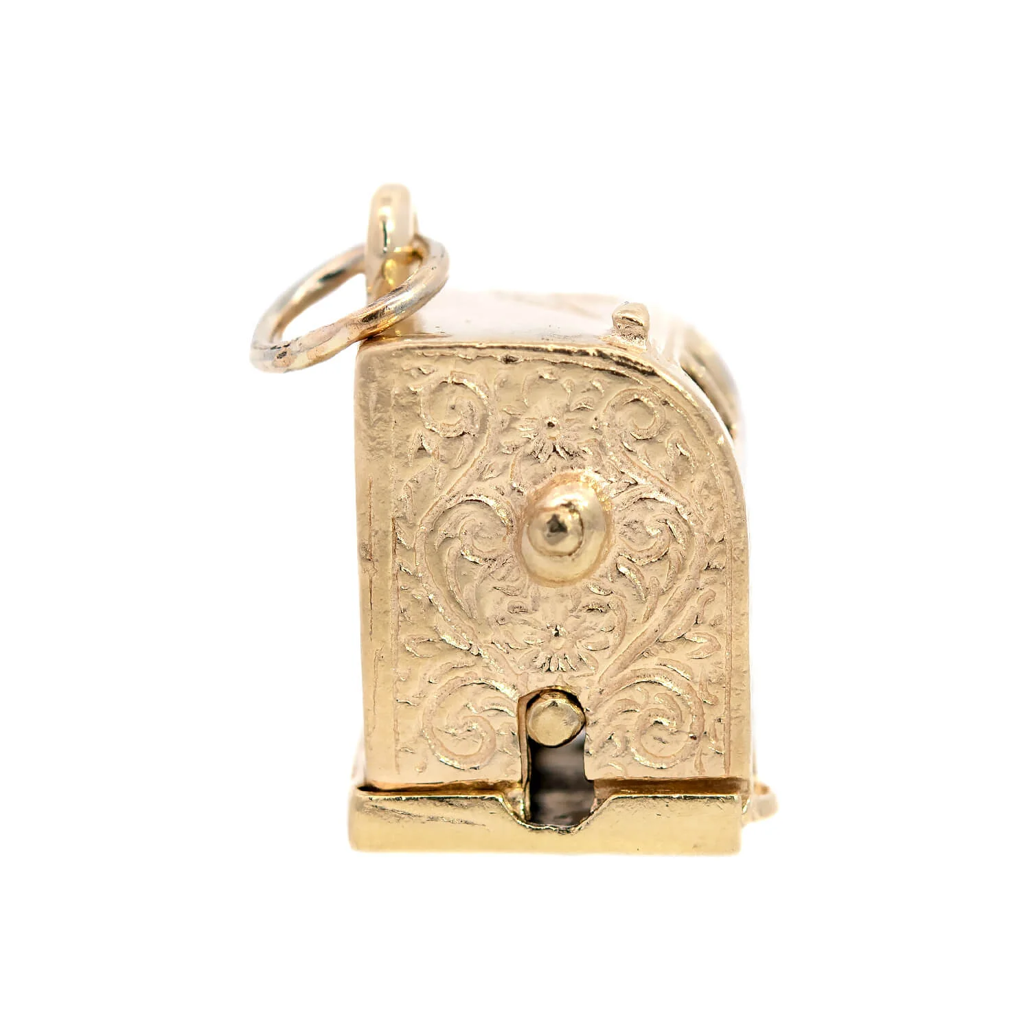 Retro 14k Slot Machine Charm/Pendant - Image 2