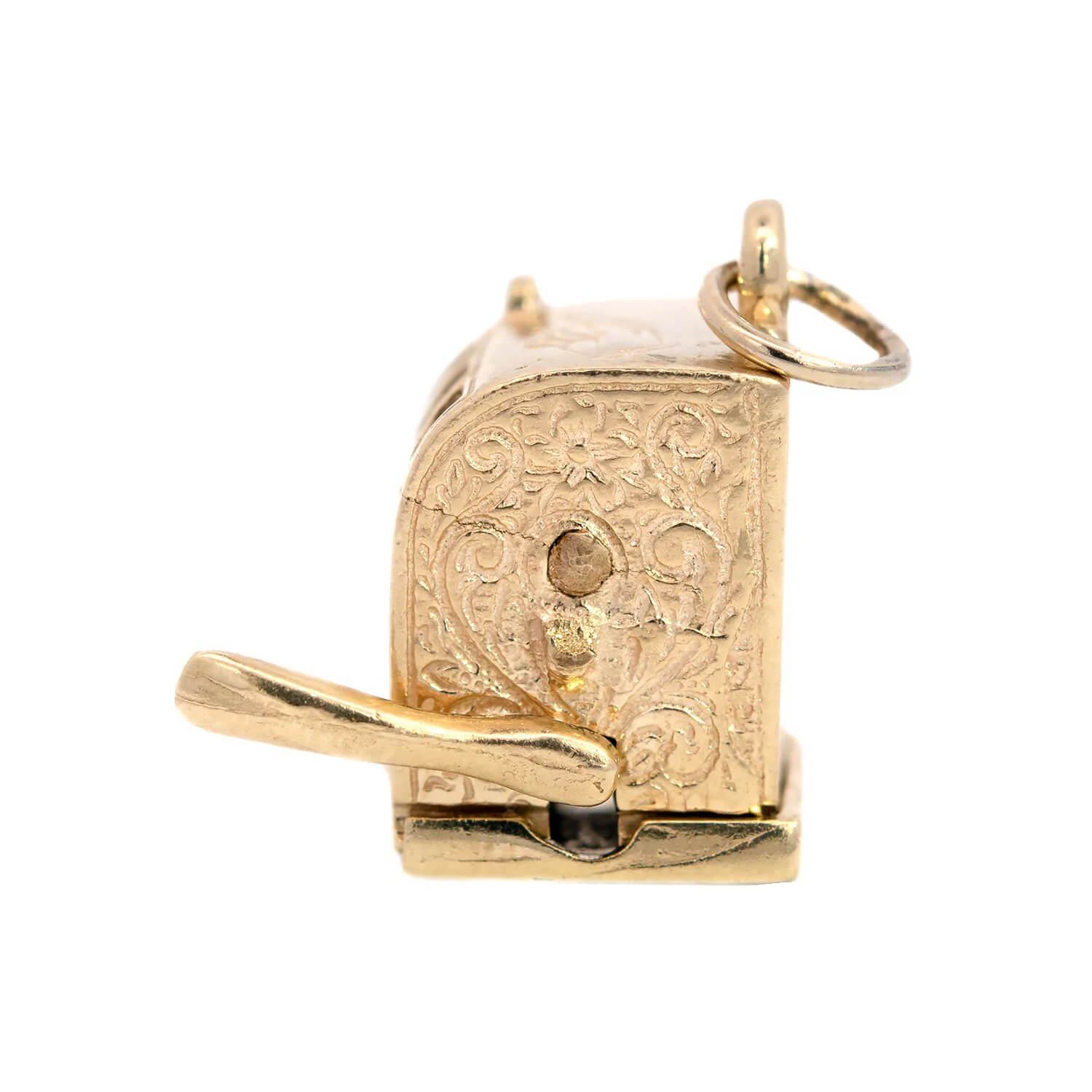 Retro 14k Slot Machine Charm/Pendant - Image 6