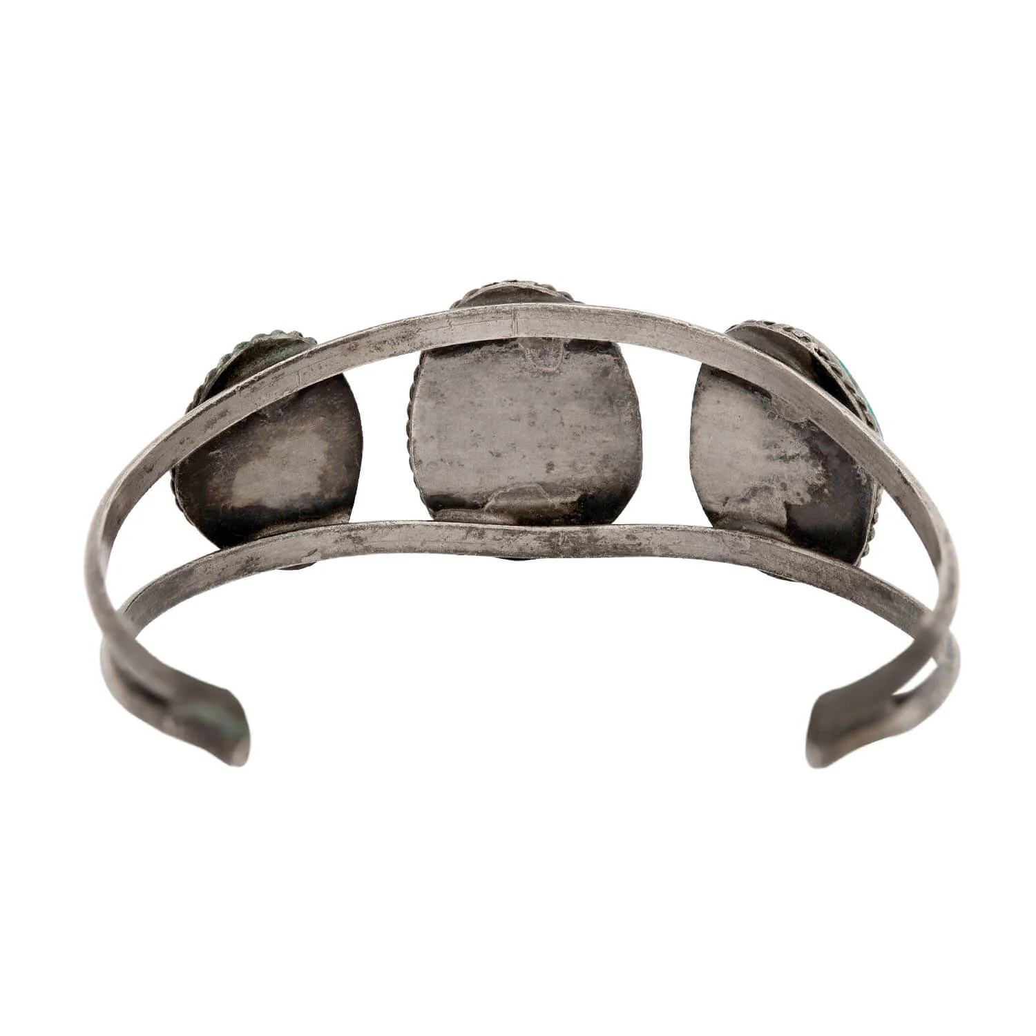 Retro Pawn Native American Cuff Bracelet - Image 4
