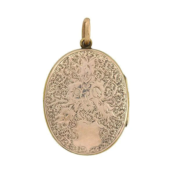Victorian 9kt Enameled Memoriam Locket - Image 2