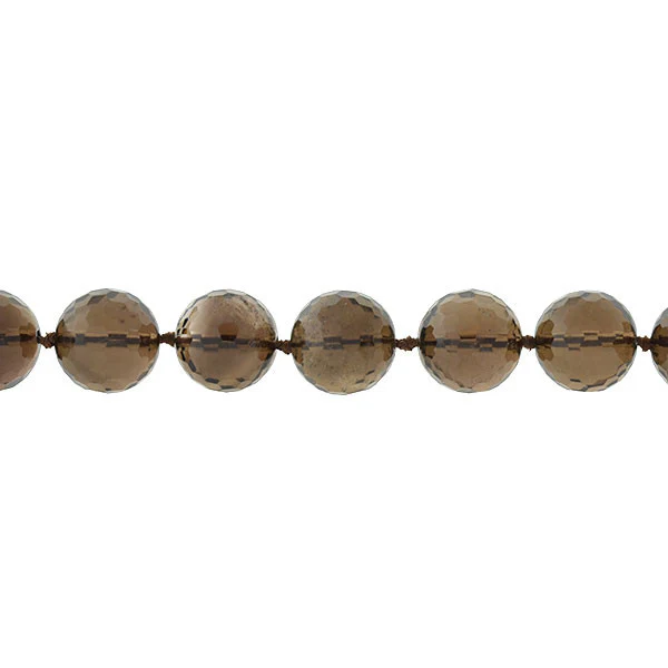 Victorian Smoky Topaz Quartz Beetle Necklace - Image 5
