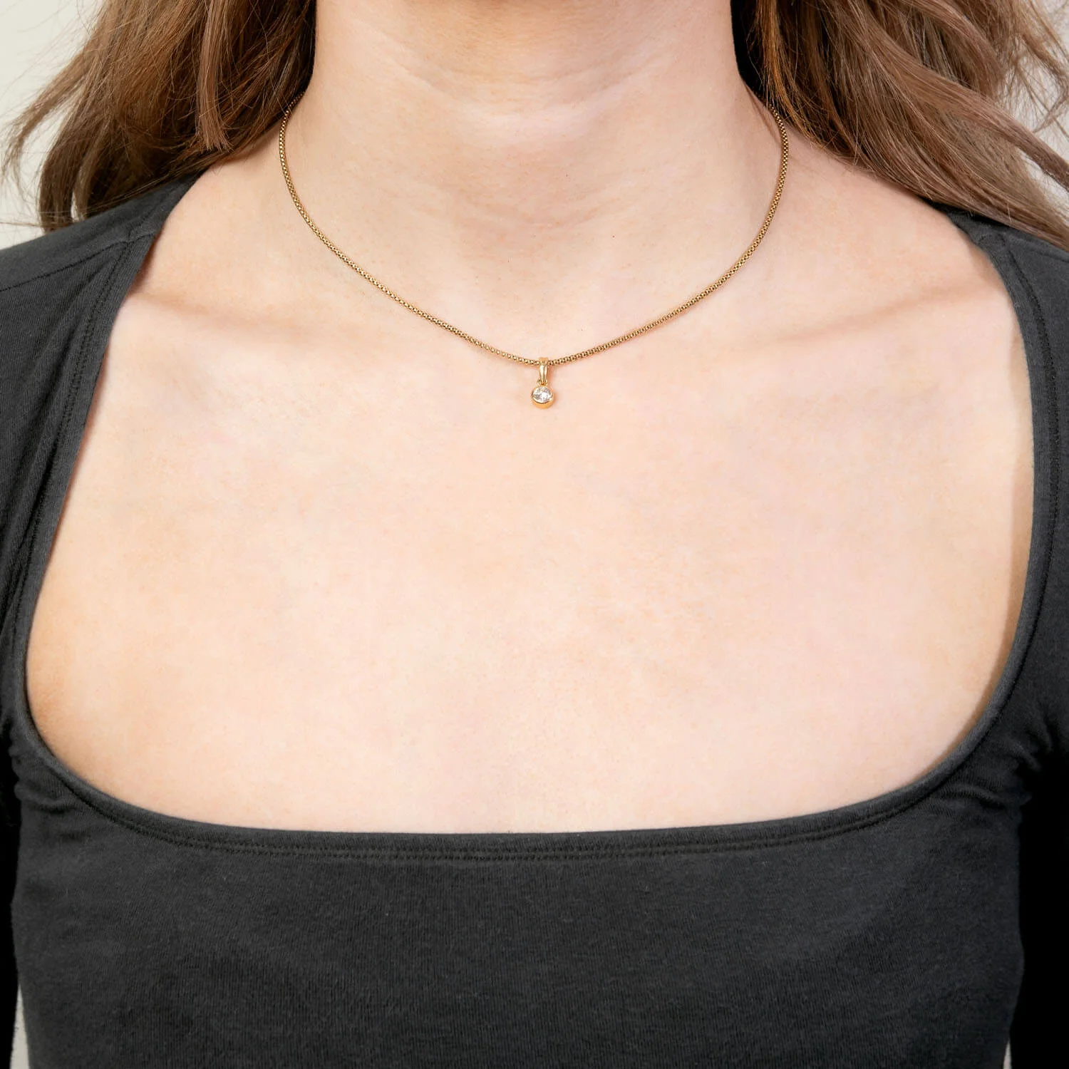 ADLER Estate 18k/14k Diamond Pendant Necklace - Image 6