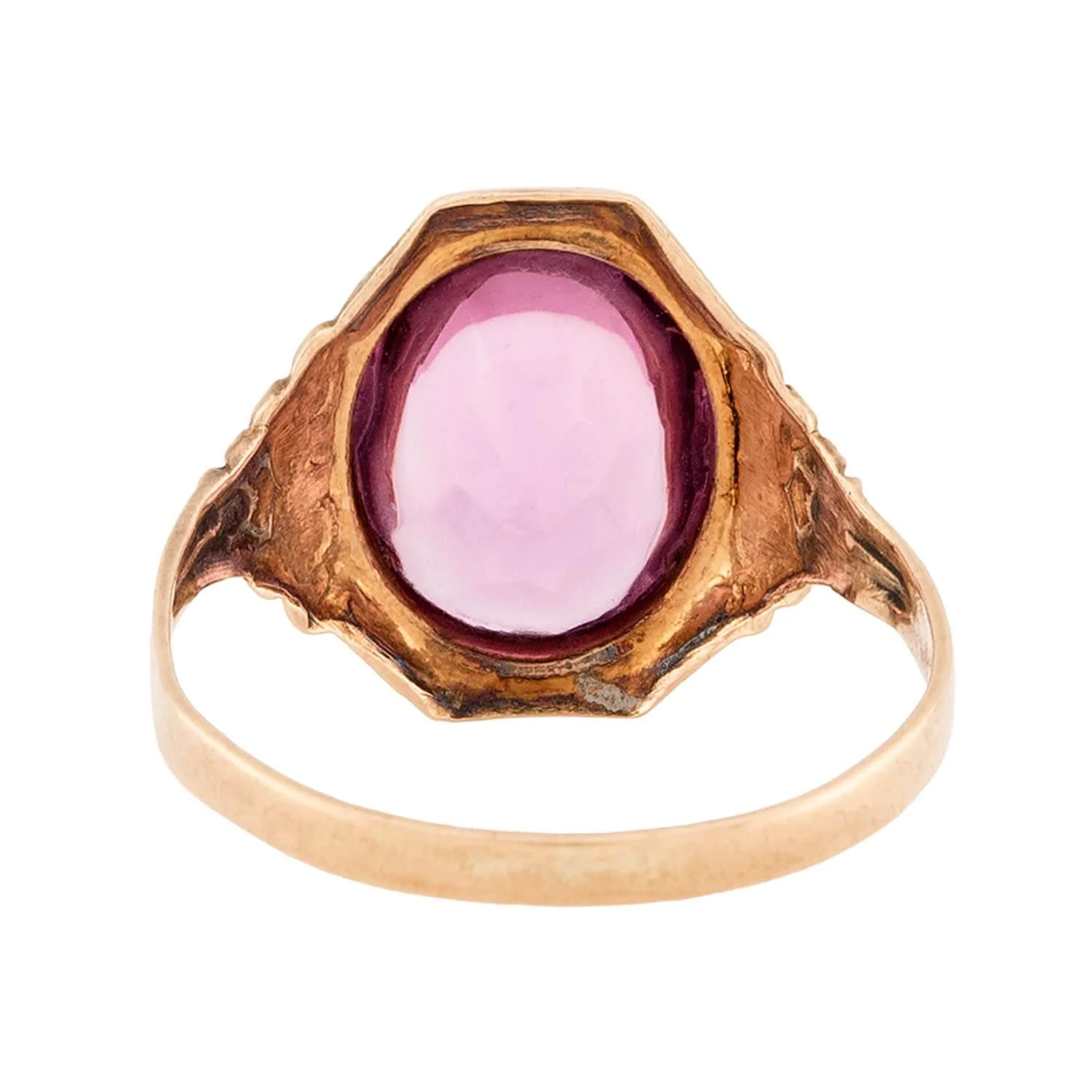 Art Deco 10k Amethyst Ring - Image 5
