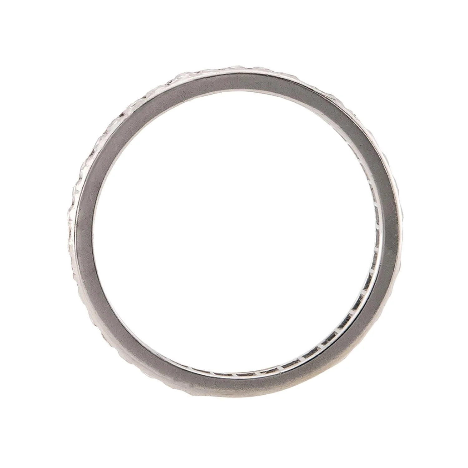 Art Deco Platinum Diamond Eternity Band - Image 3