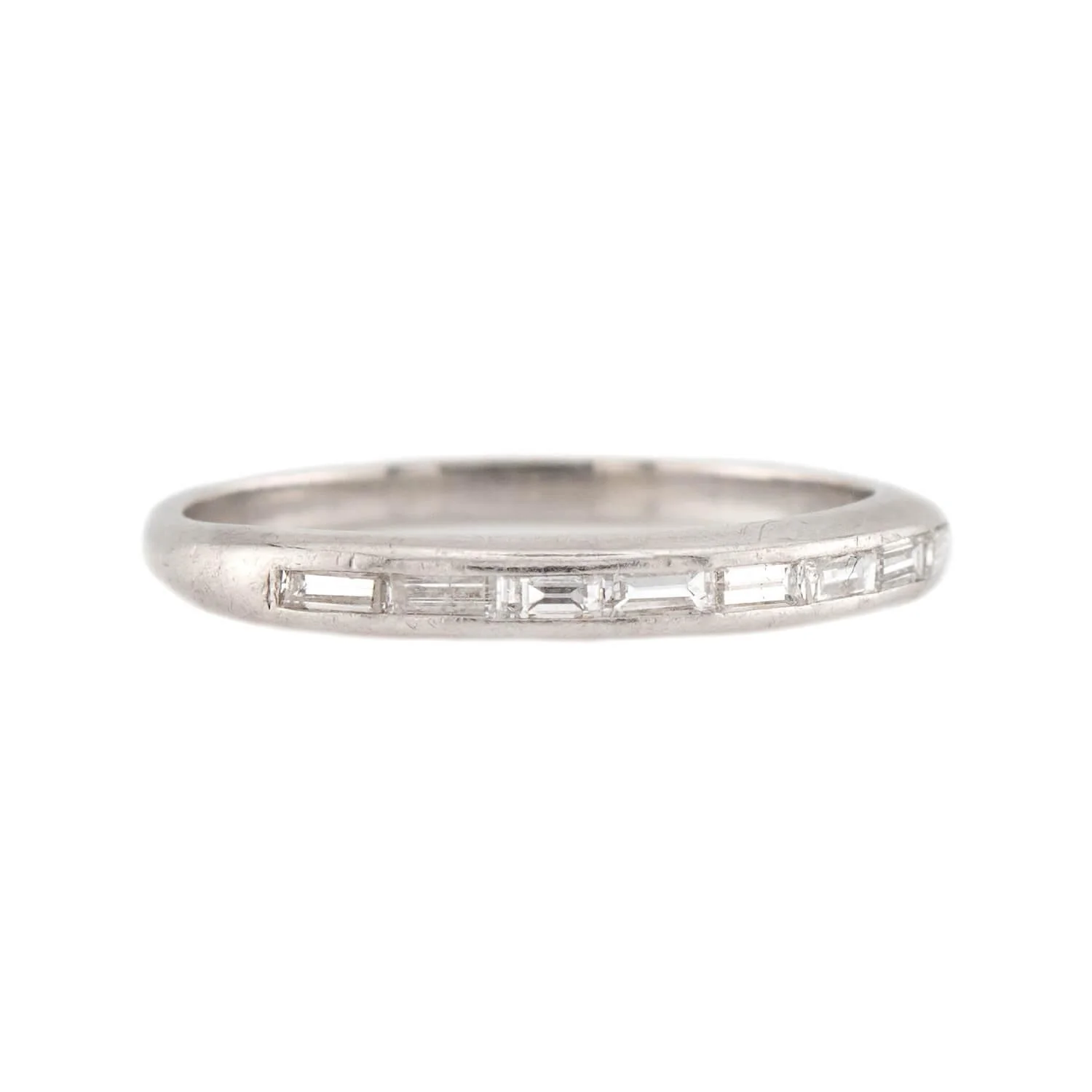 Art Deco Platinum Diamond Eternity Band - Image 2