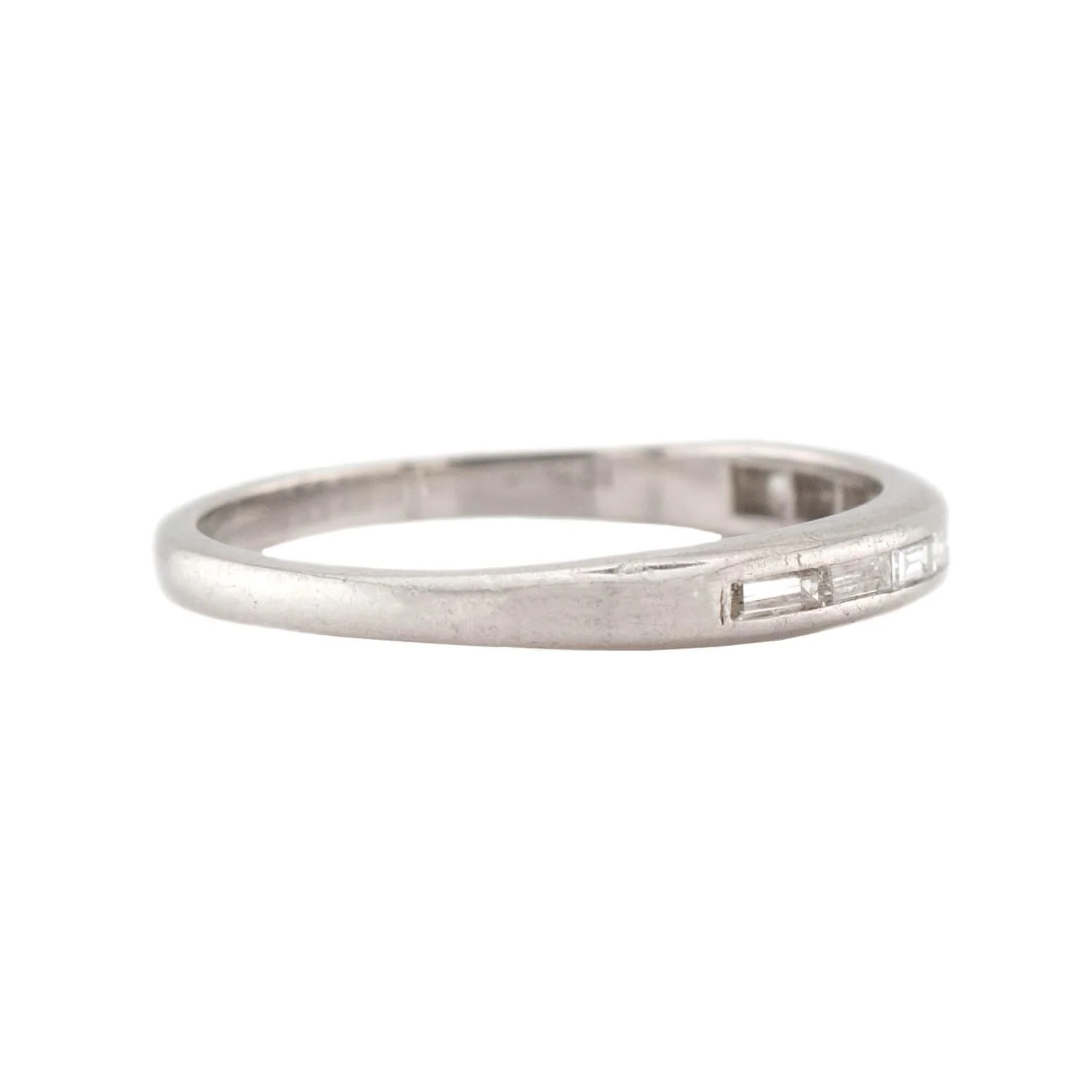 Art Deco Platinum Diamond Eternity Band - Image 3
