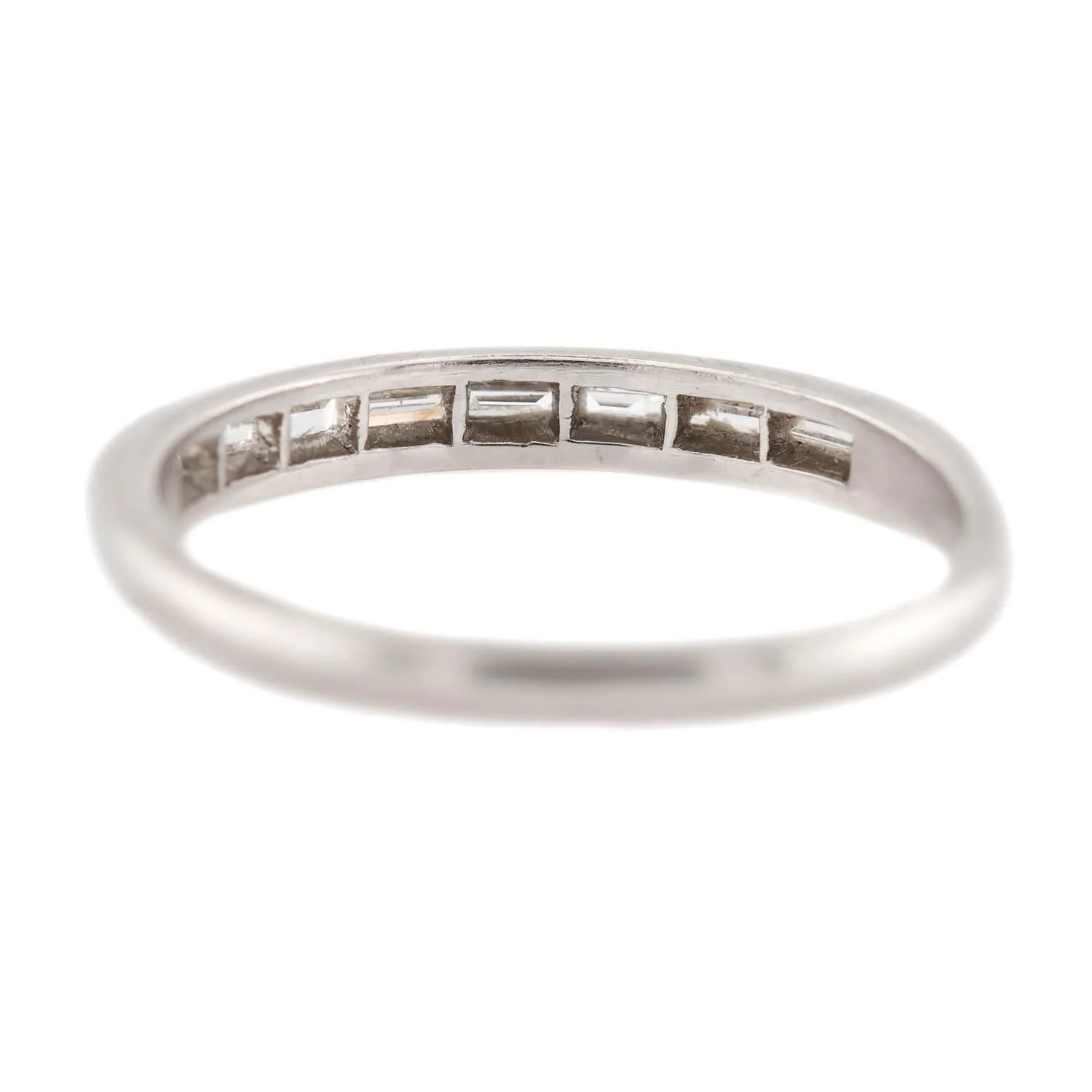 Art Deco Platinum Diamond Eternity Band - Image 5