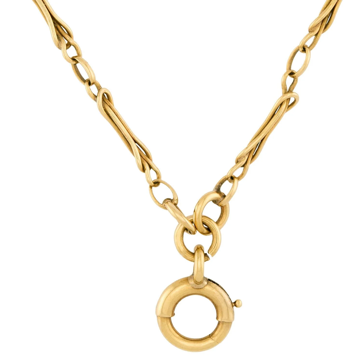 Art Nouveau 18k Chain 60" - Image 2