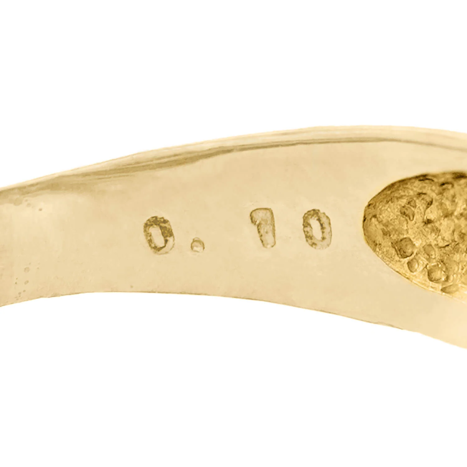 Art Nouveau 18k/Platinum Diamond Snake Ring - Image 6