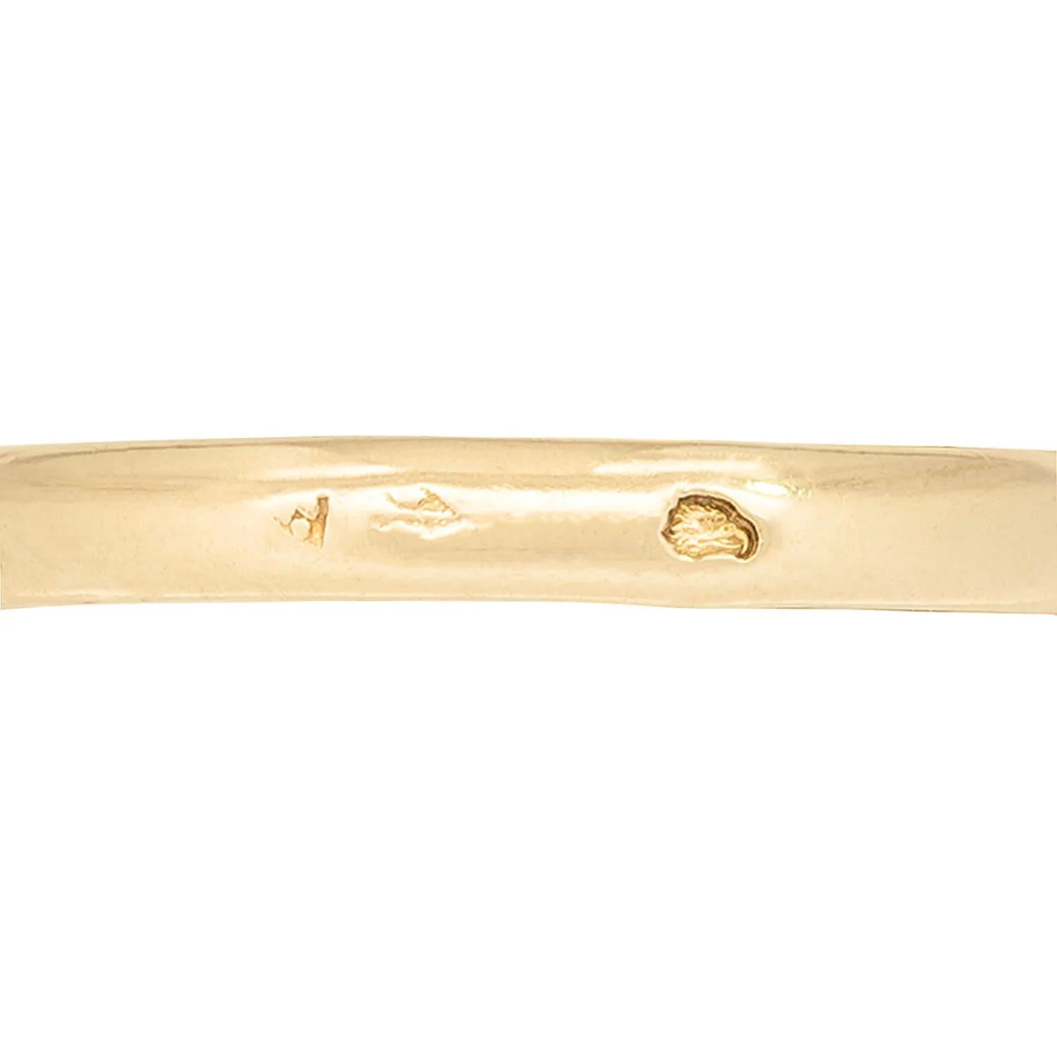 Art Nouveau Frech Platinum/18k Diamond Navette Ring - Image 6