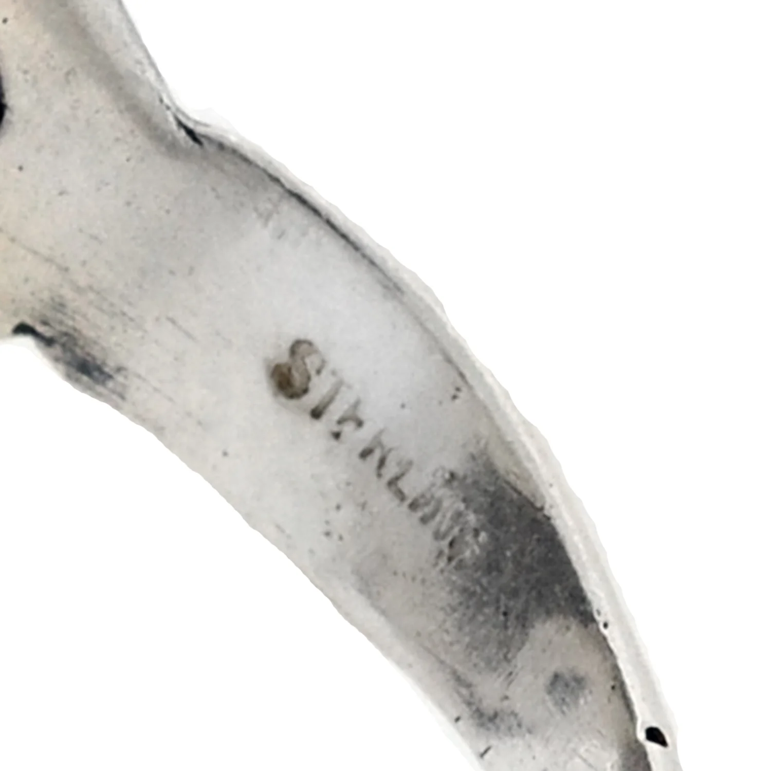 Art Nouveau Style Sterling Silver Lady in Profile Ring - Image 6
