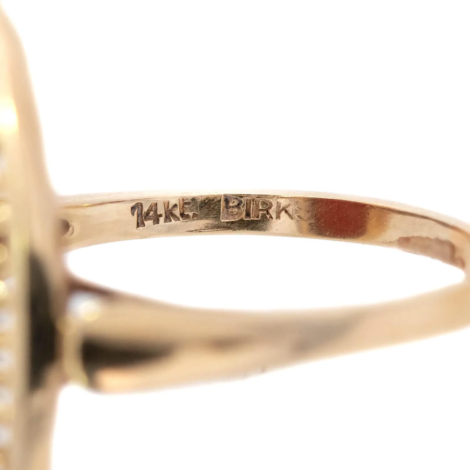 BIRKS Late Victorian 14k Oxblood Coral Ring - Image 6