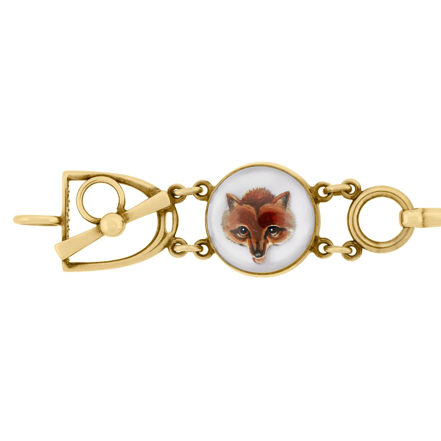 MARCUS & CO. Art Deco 14k Essex Crystal Bracelet - Image 4