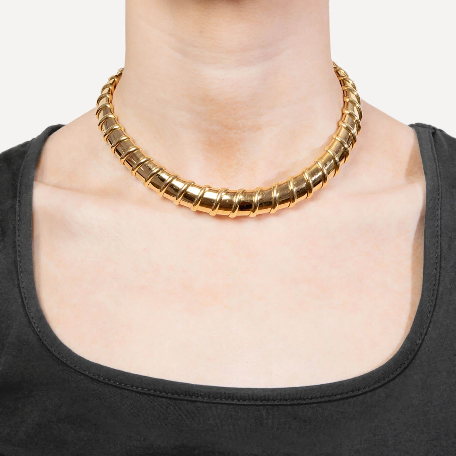 ROBERTO COIN Estate 18k Collar Necklace 62.5dwt - Image 5