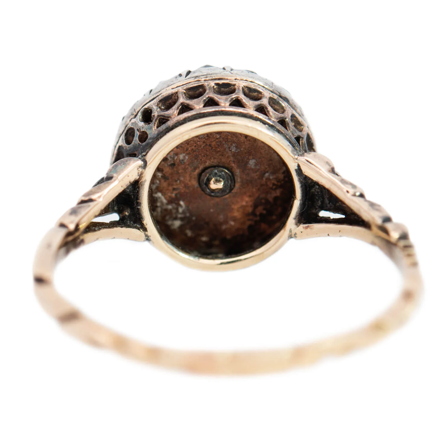 Victorian 14k Diamond Halo Engagement Ring 2.15ct - Image 5