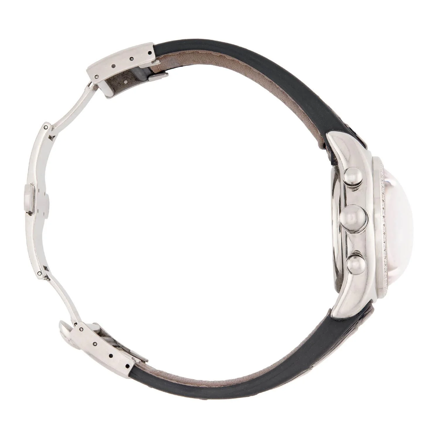 CORUM Estate Stainless Steel Diamond Ladies "Bubble Watch" - Image 4