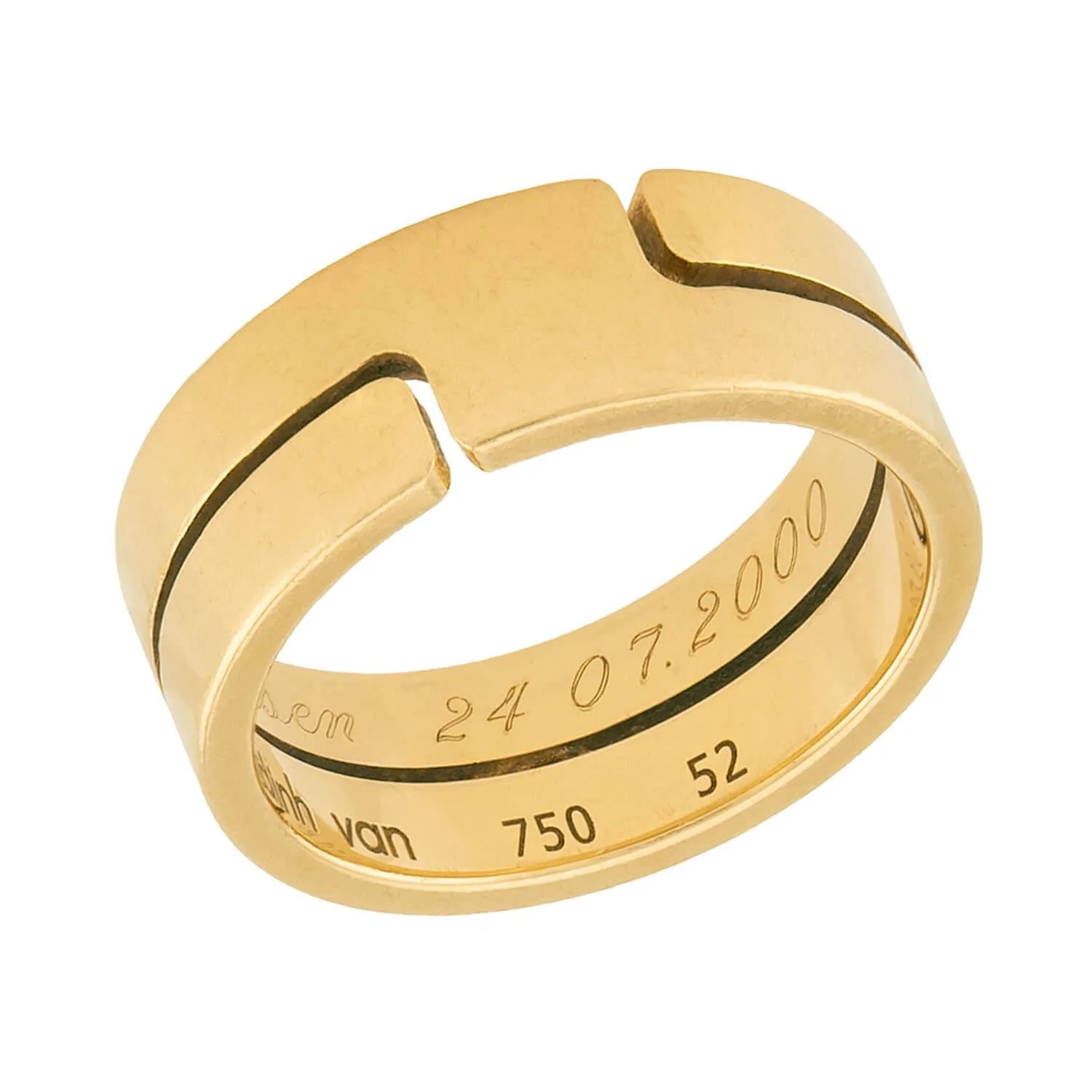 DINH VAN Vintage 18k Band