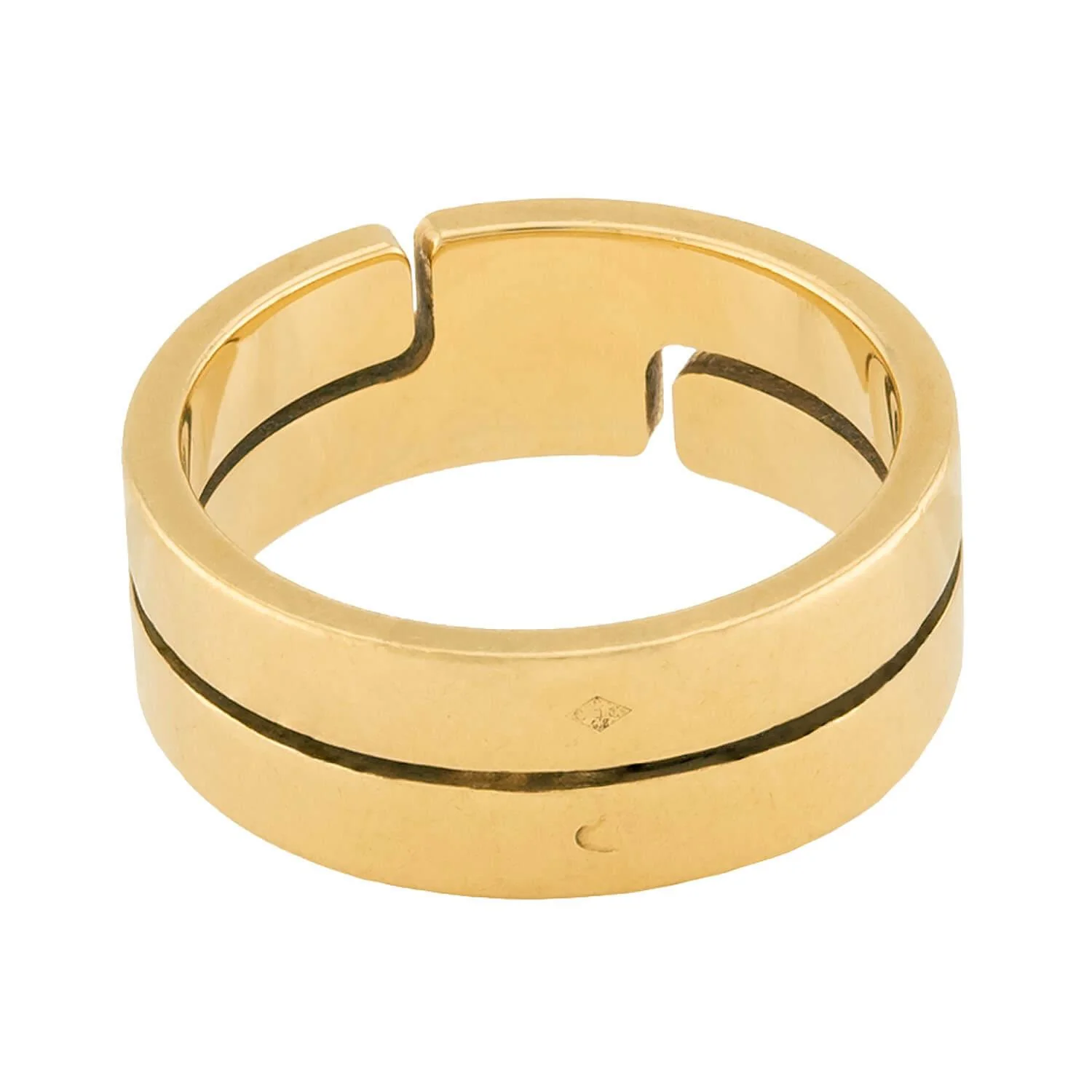 DINH VAN Vintage 18k Band - Image 3