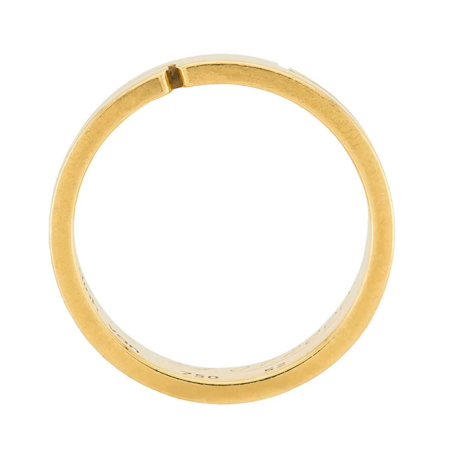DINH VAN Vintage 18k Band - Image 4