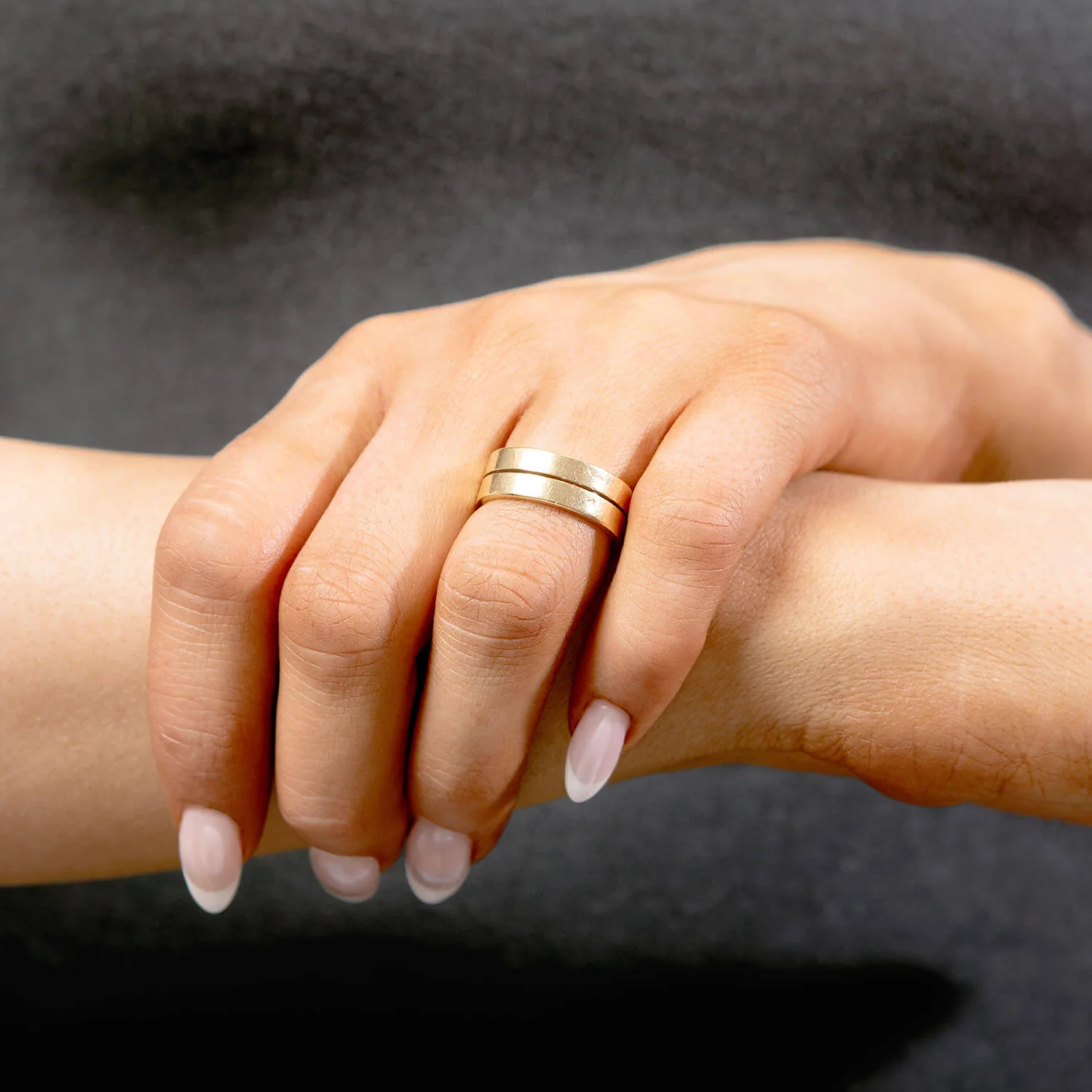 DINH VAN Vintage 18k Band - Image 6