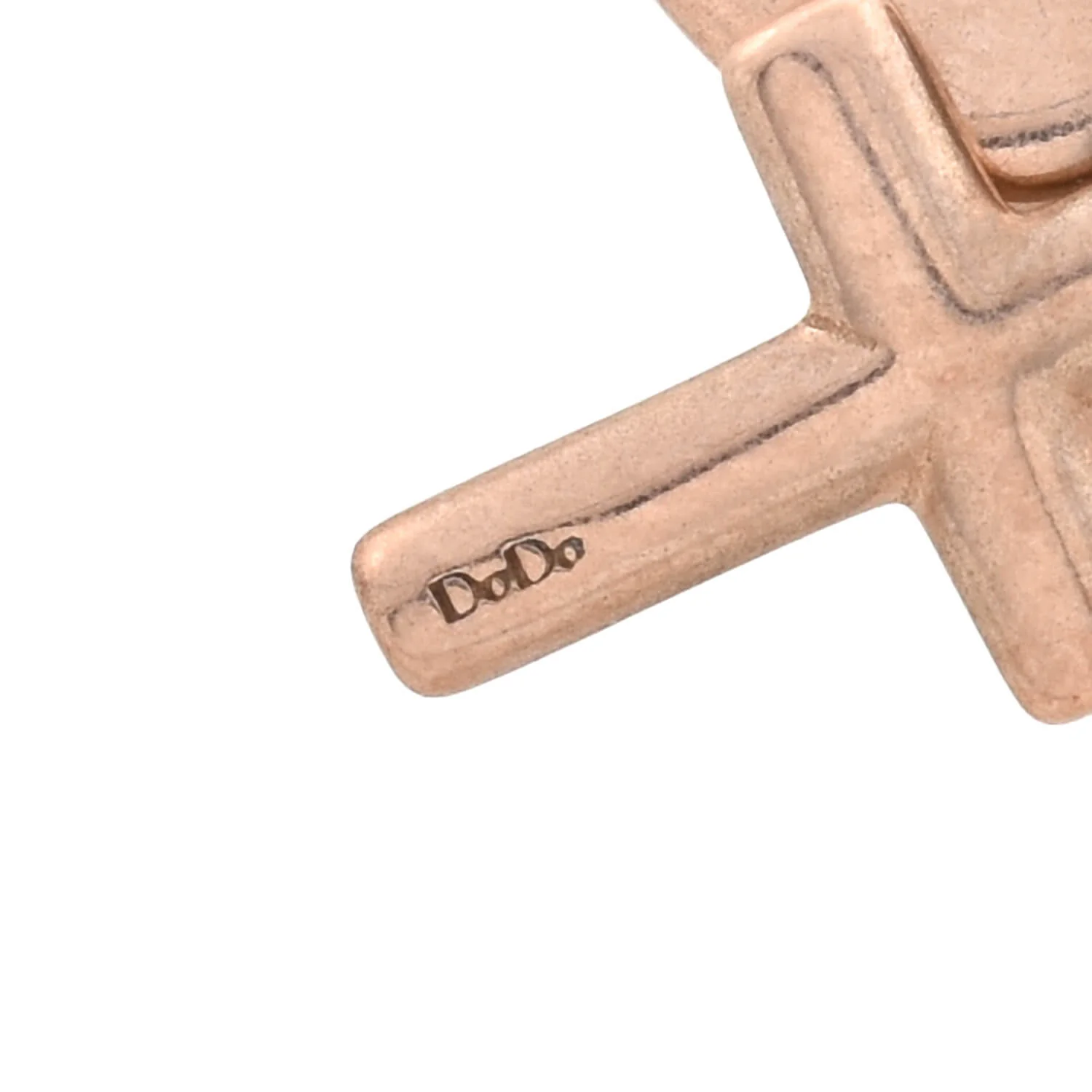 DODO Estate 9kt Rose Gold "Faith, Hope & Charity" Charm Pin - Image 5