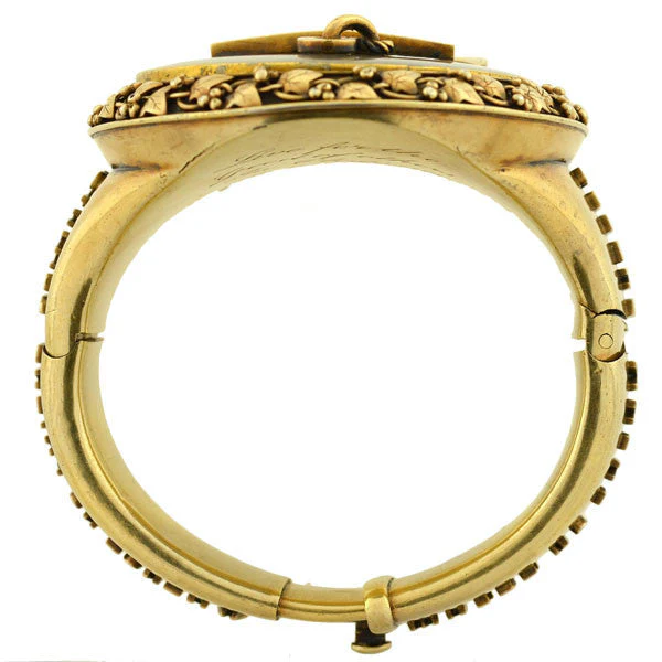 Early Victorian Huge Silver Gilt Anchor Bracelet - Image 6