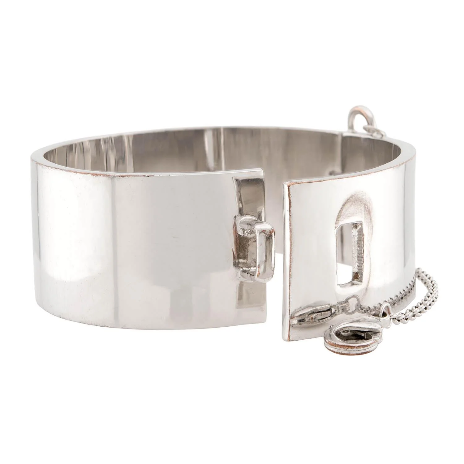 EDDIE BROGO Estate Sterling Silver Bangle - Image 6