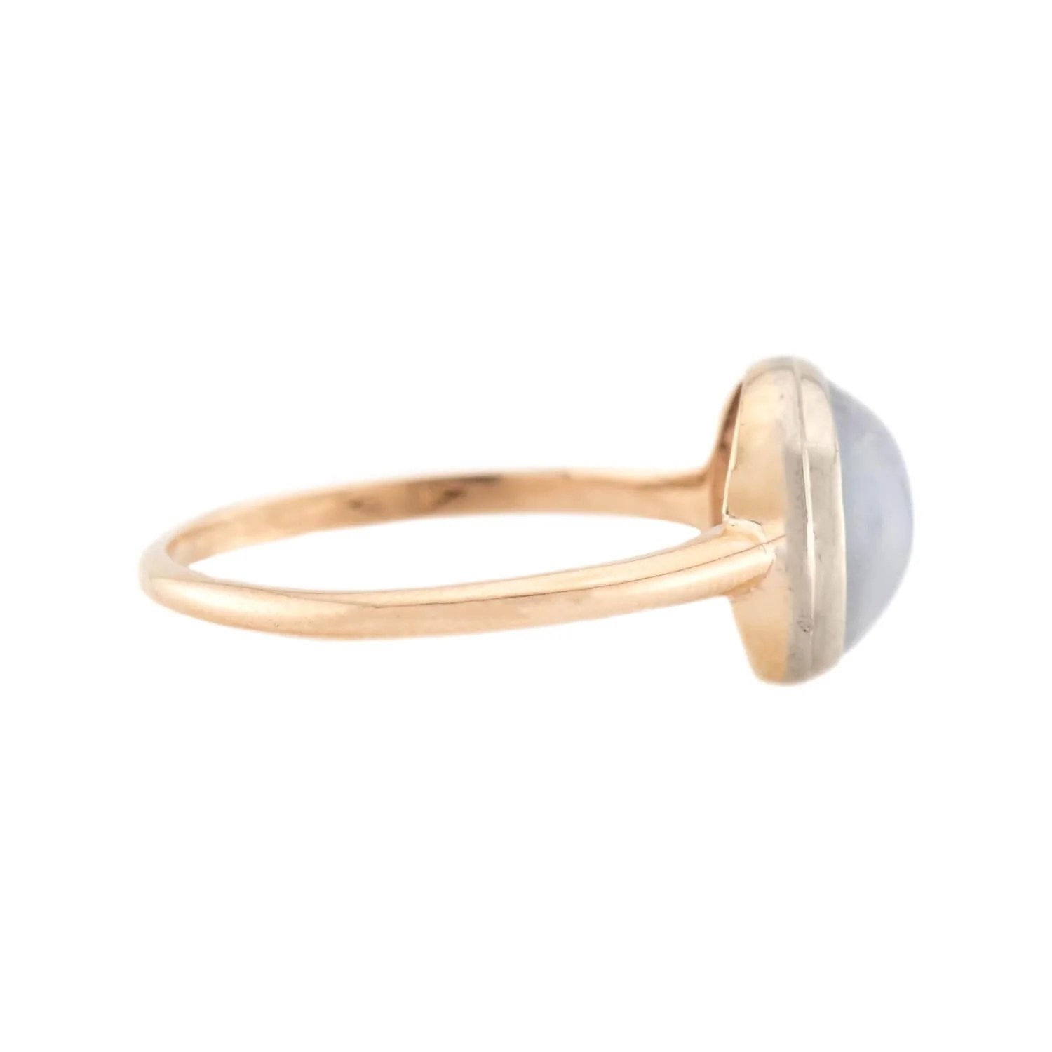Edwardian 10k Moonstone Ring - Image 3
