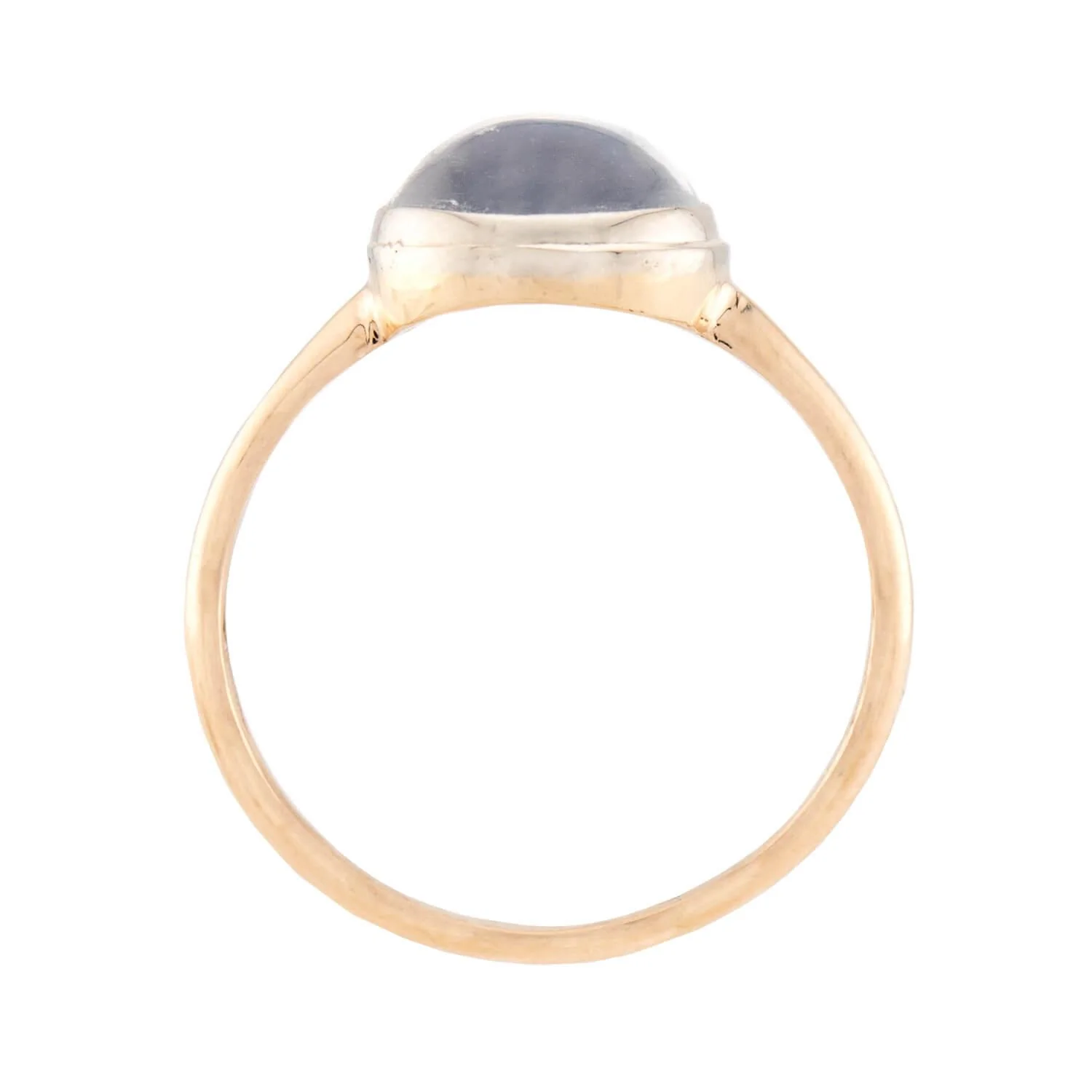 Edwardian 10k Moonstone Ring - Image 4