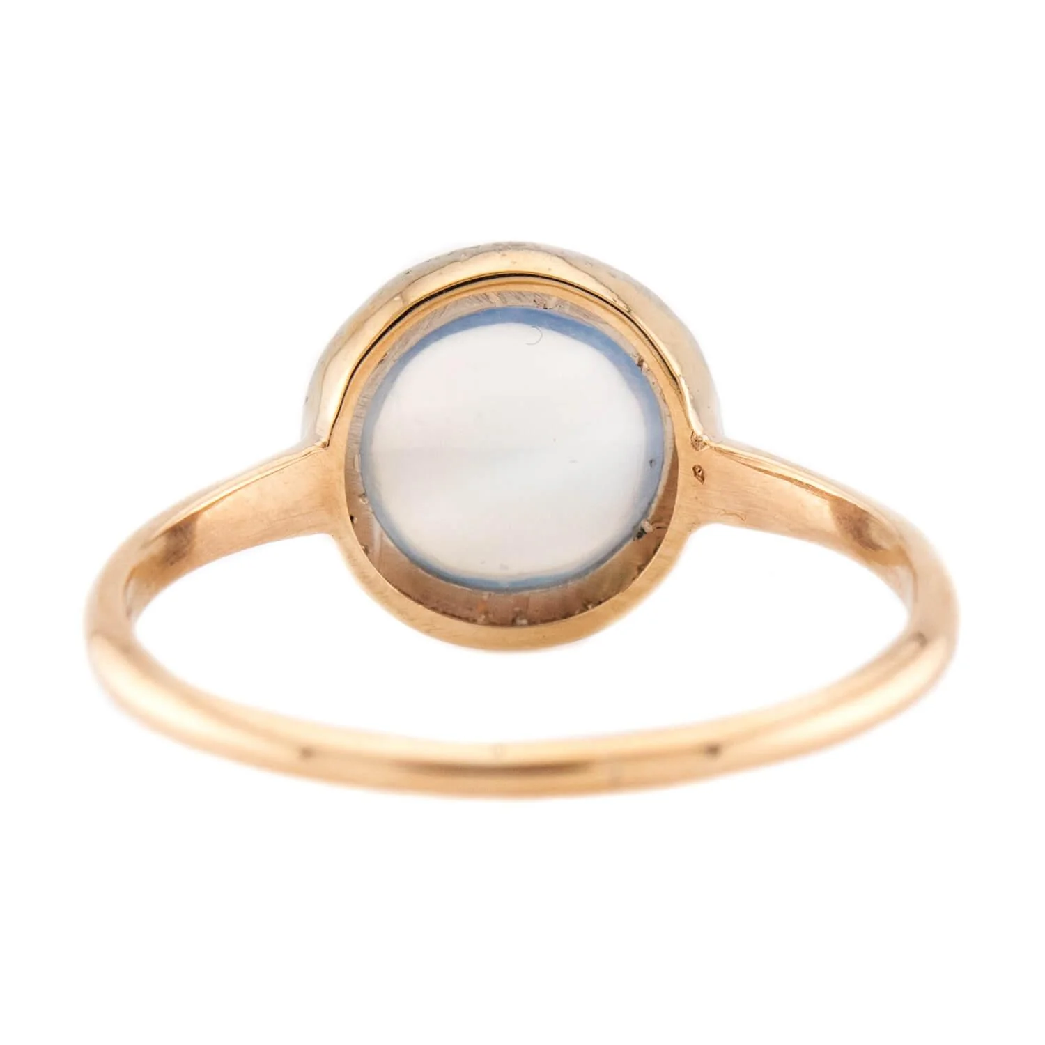 Edwardian 10k Moonstone Ring - Image 5