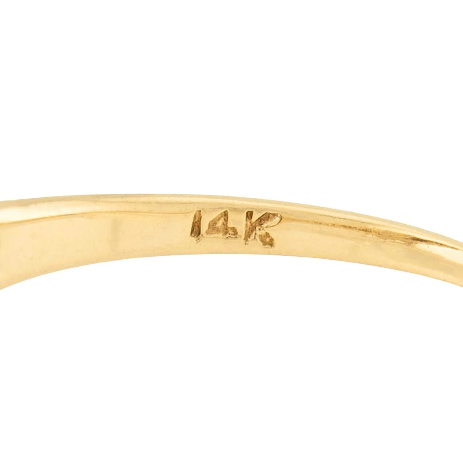 Edwardian 14k Diamond Engagement Ring .40ct - Image 6