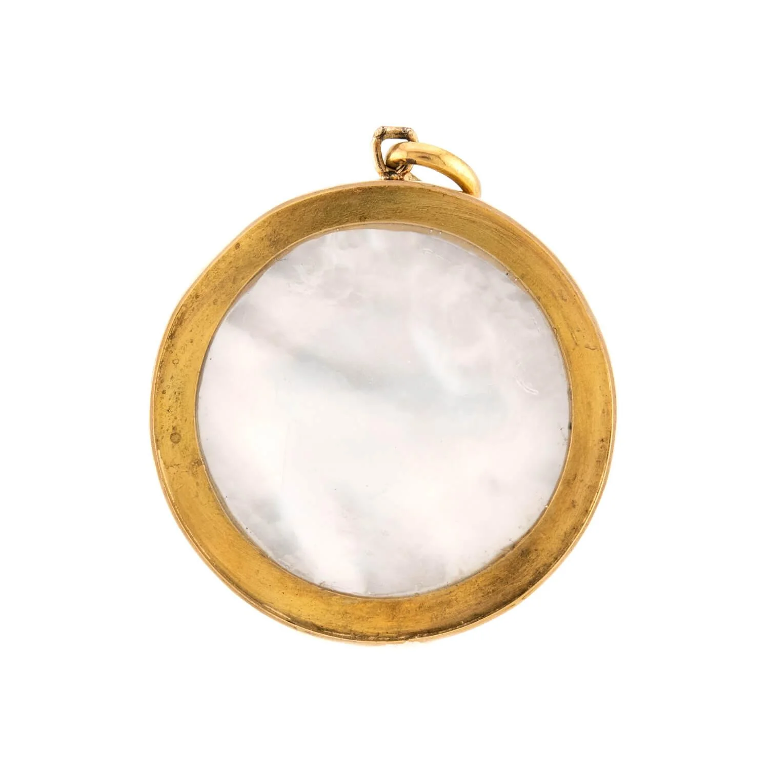Edwardian 15k Essex Crystal "Dalmatian" Pendant - Image 3