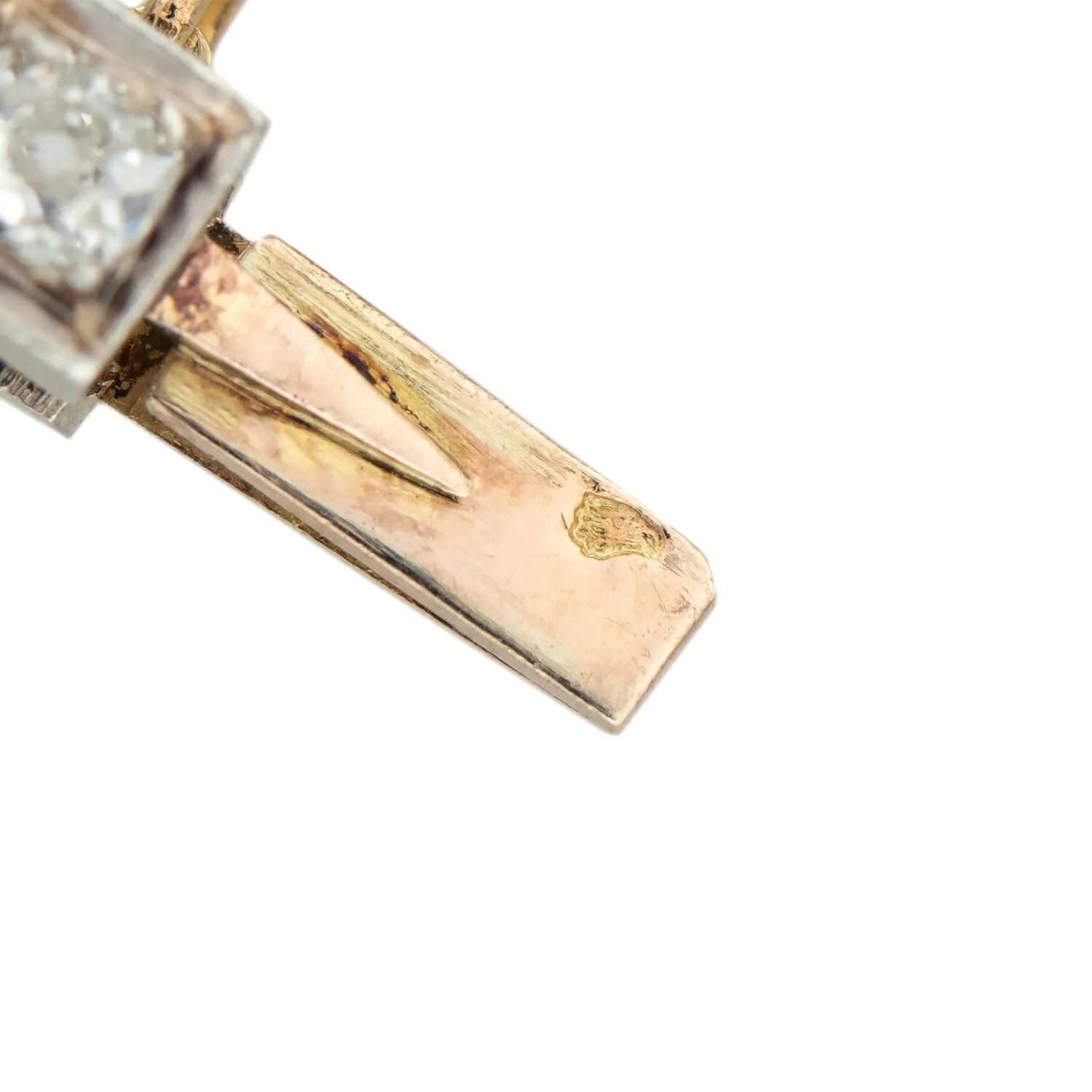Edwardian 18k French Diamond Riviera Necklace 20.53ctw - Image 5