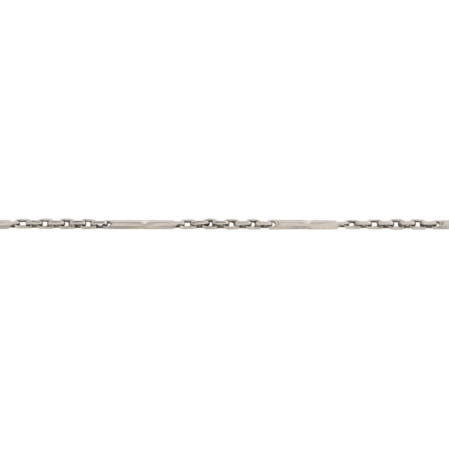 Edwardian Platinum Chain Necklace - Image 2