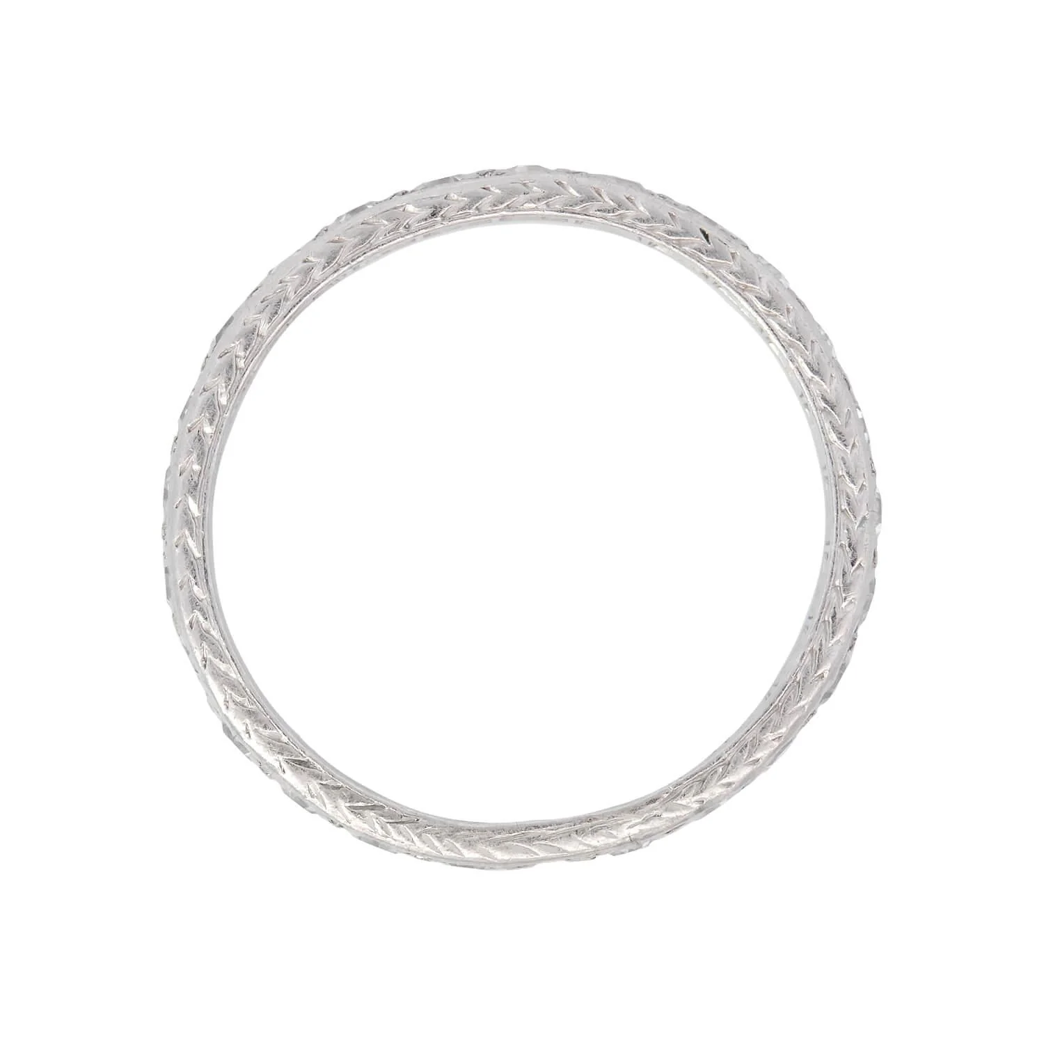 Edwardian Platinum Diamond Eternity Band - Image 3