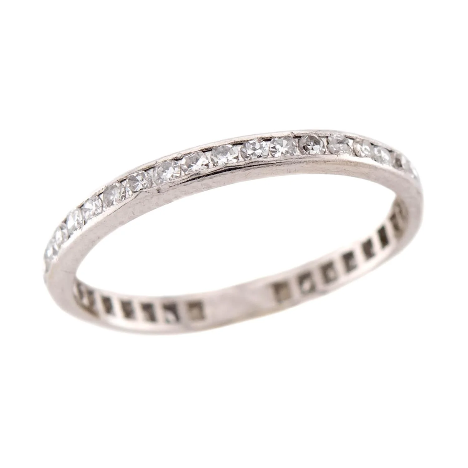 Edwardian Platinum Eternity Band