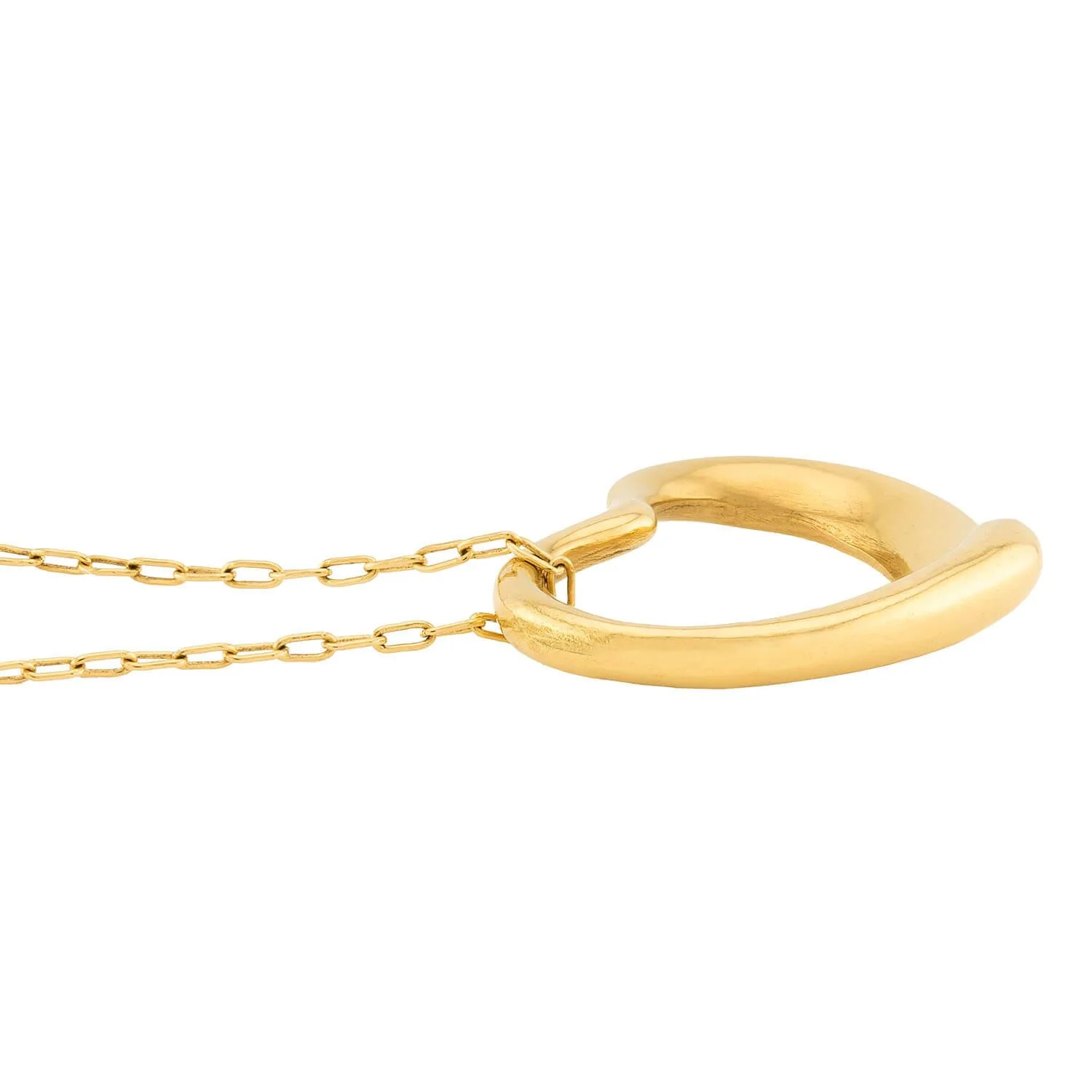 ELSA PERETTI FOR TIFFANY & CO. 18k Open Heart Pendant Necklace - Image 3