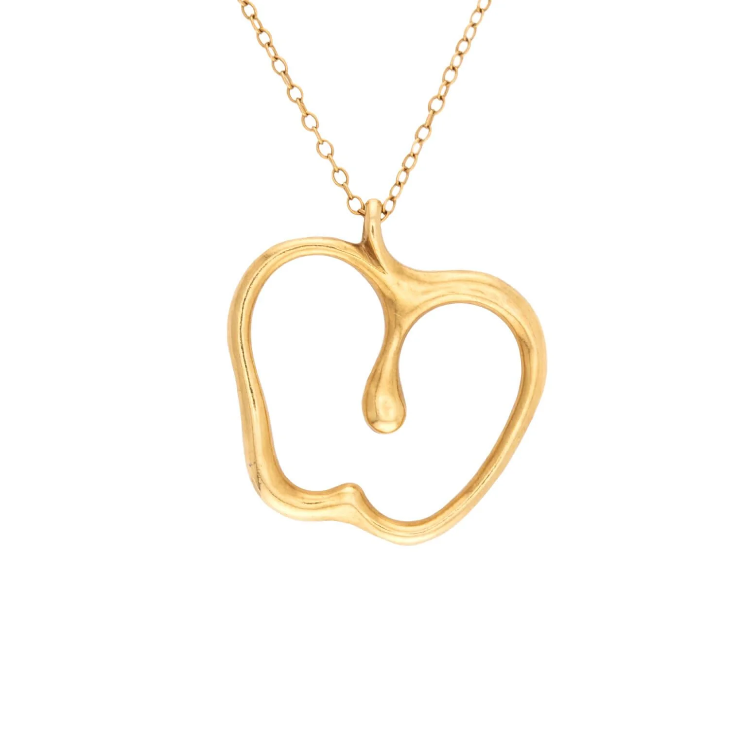 ELSA PERETTI for TIFFANY & CO. Estate 18k Apple Pendant Necklace