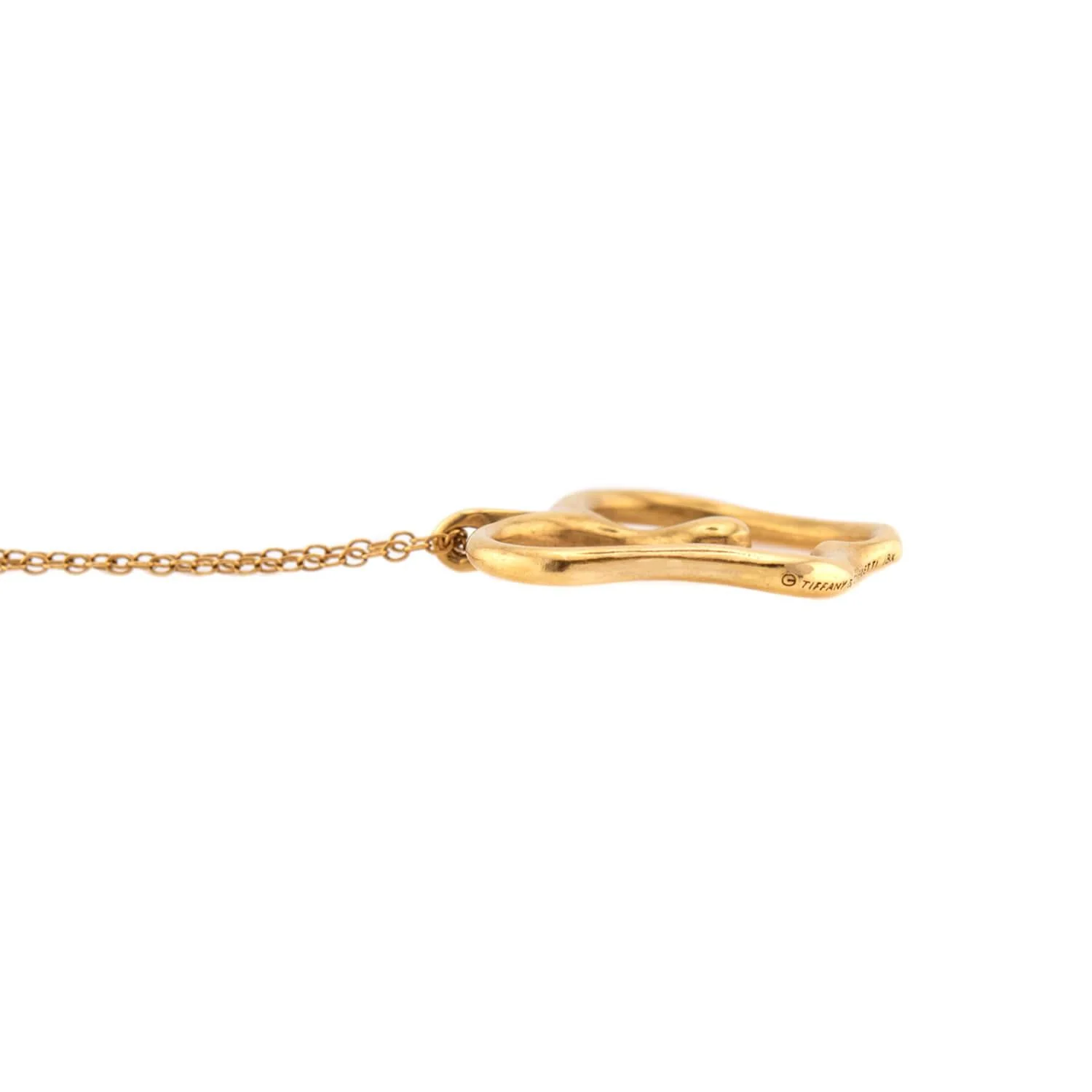 ELSA PERETTI for TIFFANY & CO. Estate 18k Apple Pendant Necklace - Image 3