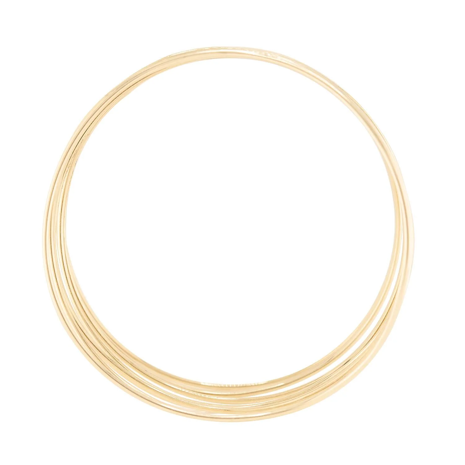 ELSA PERETTI for TIFFANY & CO. Estate 18k Wave Nine-Row Bracelet - Image 3