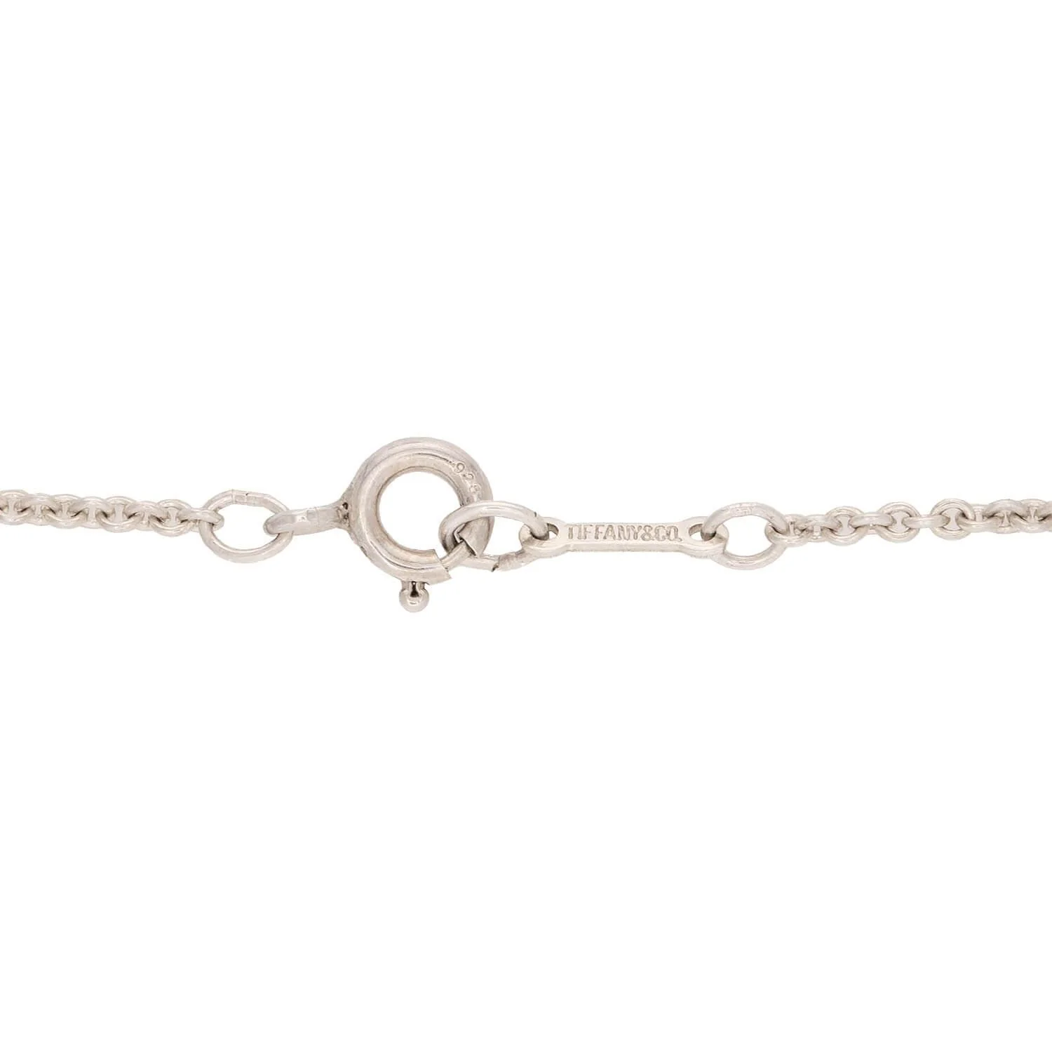 ELSA PERETTI for TIFFANY & CO. Estate Sterling Bean Necklace - Image 5