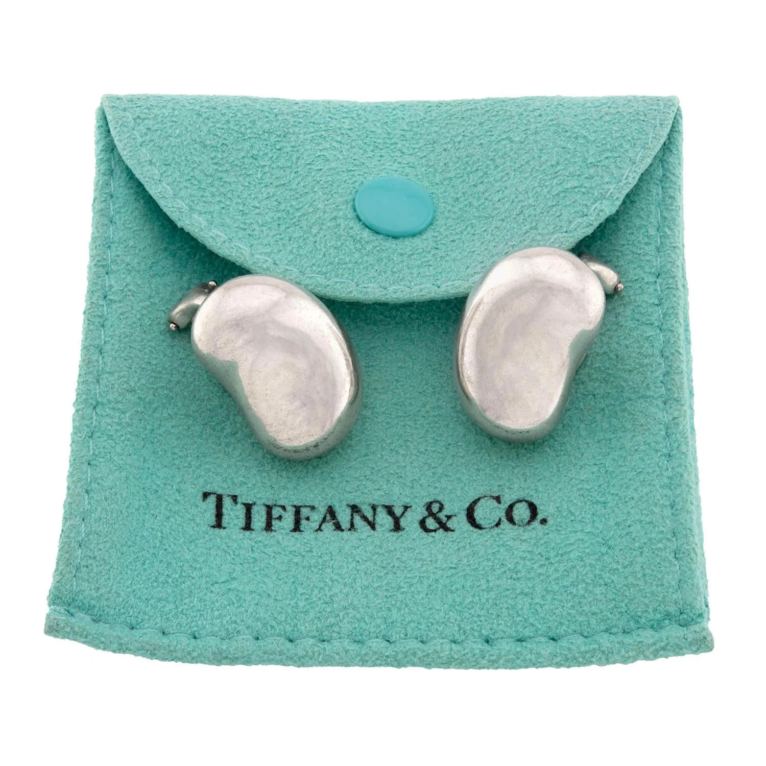 ELSA PERETTI for TIFFANY & CO. Sterling Silver Bean Earrings - Image 2