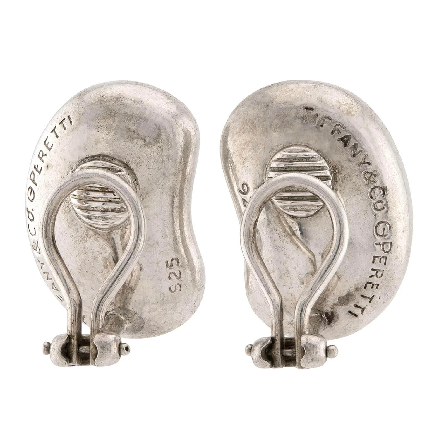 ELSA PERETTI for TIFFANY & CO. Sterling Silver Bean Earrings - Image 4