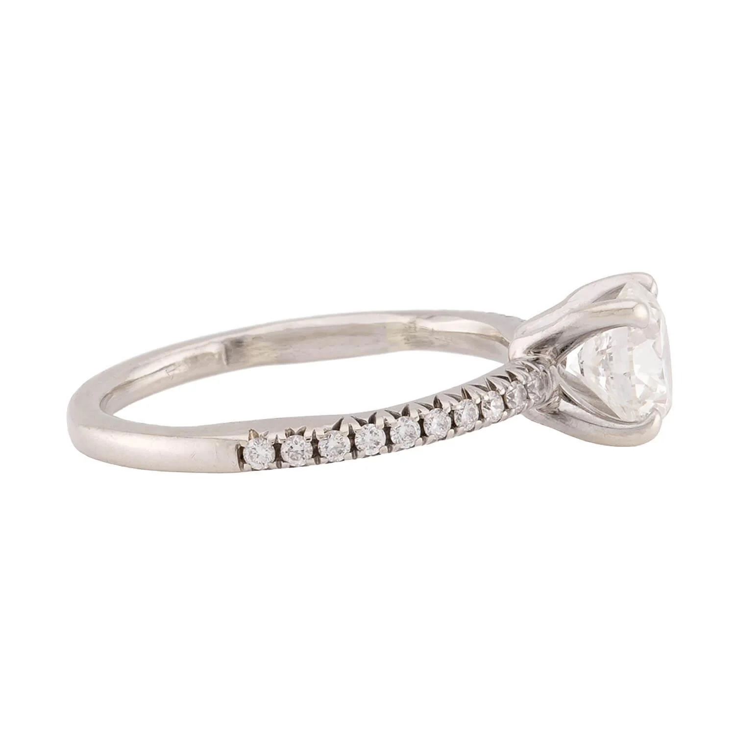 Estate 14k Diamond Engagement Ring 0.96ct - Image 3