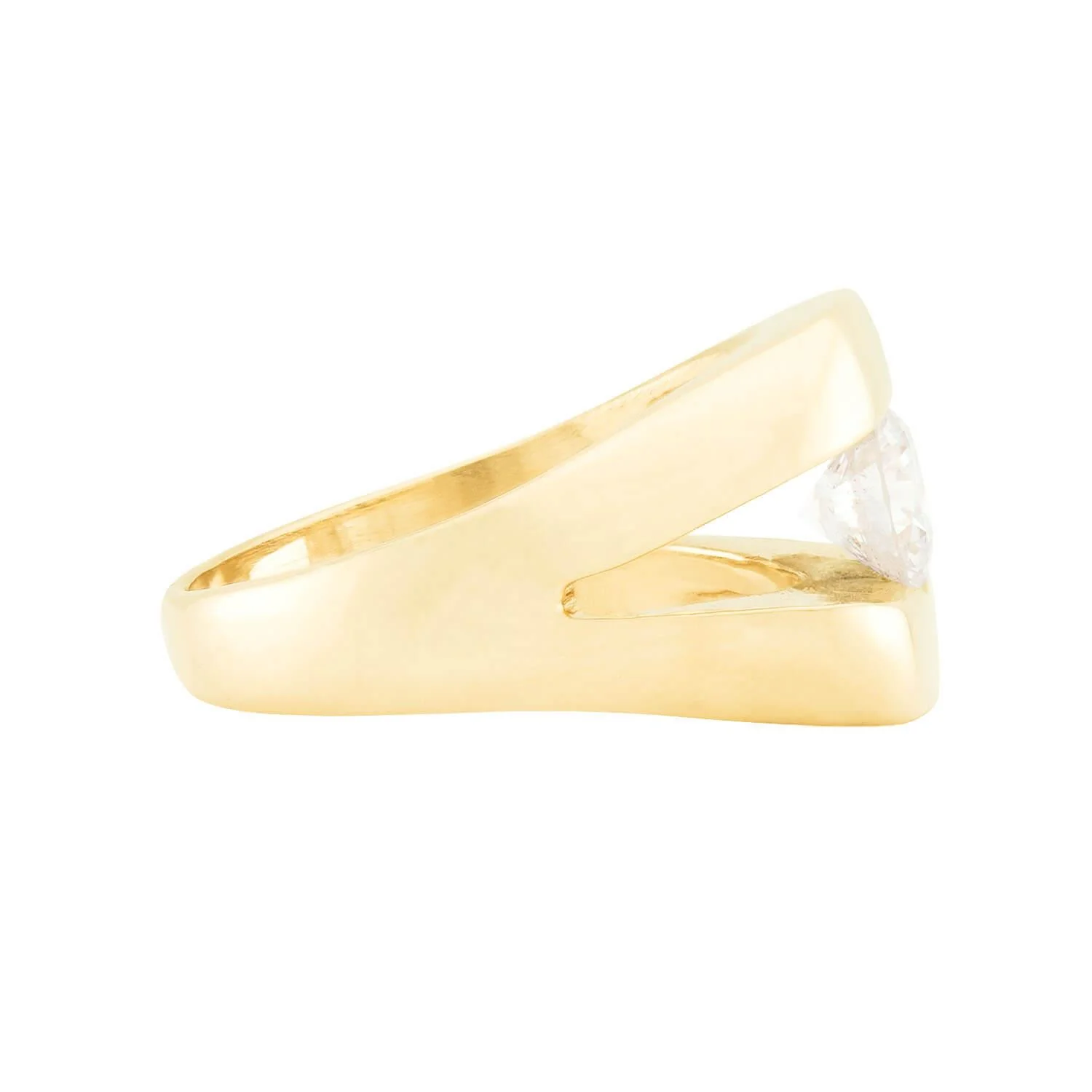 Estate 14k Diamond Ring .75ct - Image 3